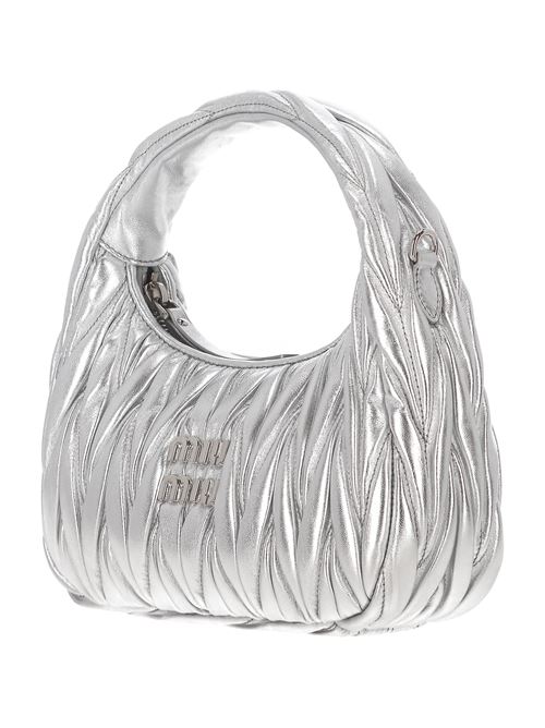 Borsa hobo Wander in nappa matelassé MIU MIU | 5BC125V-OOYAN88F0118